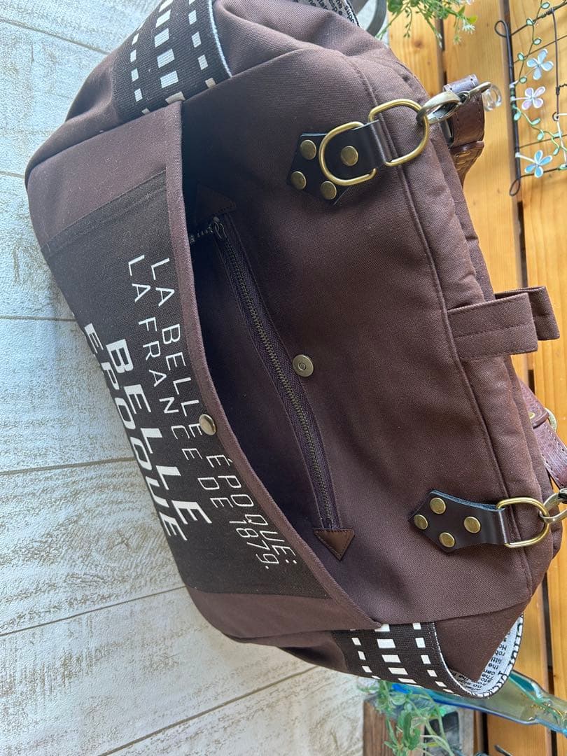 ともりん♡ニューム口金バッグ♡英字おとこ前 イケメンバッグ