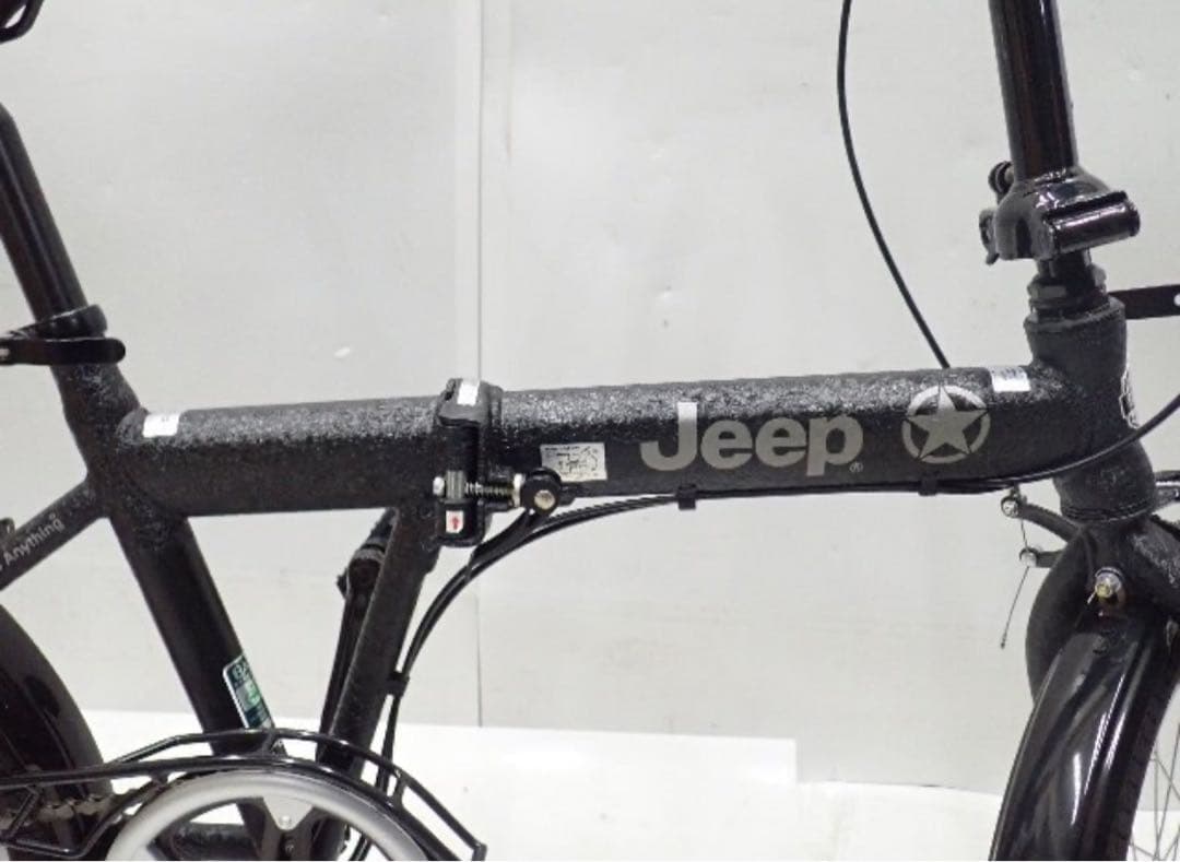 【侑さま専用】Jeep 折りたたみ自転車 ブラック
