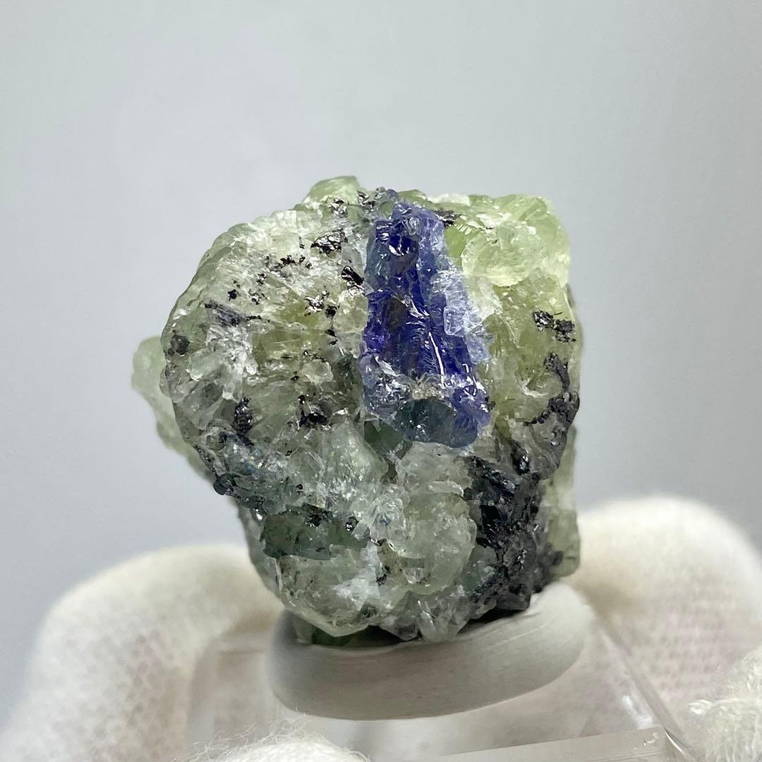 タンザナイト　プレナイト　鉱物標本　原石　天然石　ストーン　ゾイサイト　非加熱