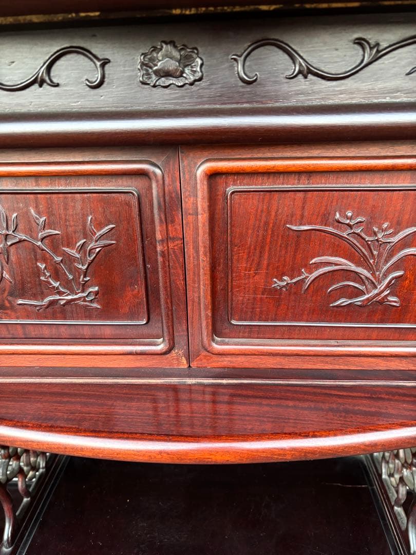 高級 茶棚 唐木家具 茶道具 和家具 岐阜県揖斐郡池田町