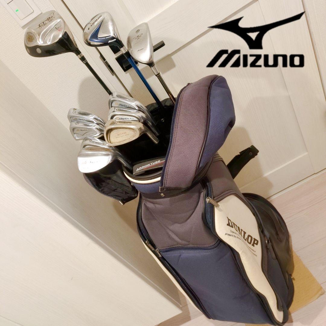 MIZUNO等！中古メンズゴルフクラブセット！