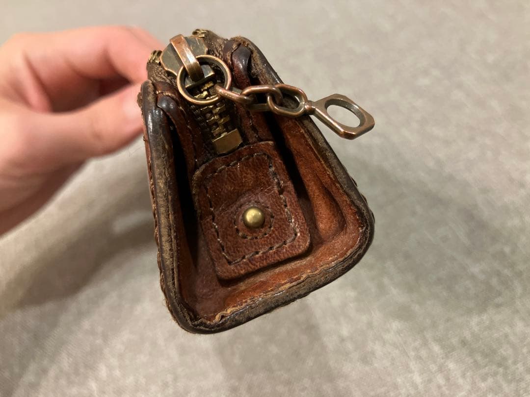 PORTER レザー ペンケース ブラウン