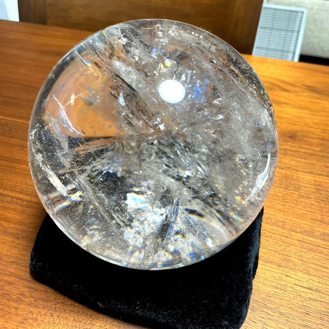 ヒマラヤ　ガネッシュヒマール産　丸玉　スフィア　水晶　16センチ　希少　SALE