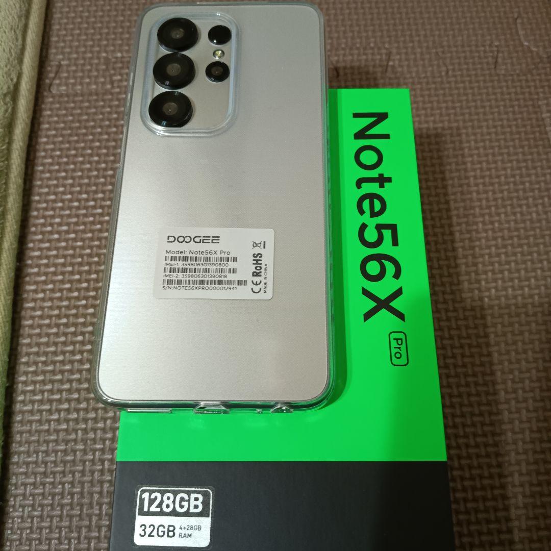 DOOGEE Note56X Pro android16 アイスブルー