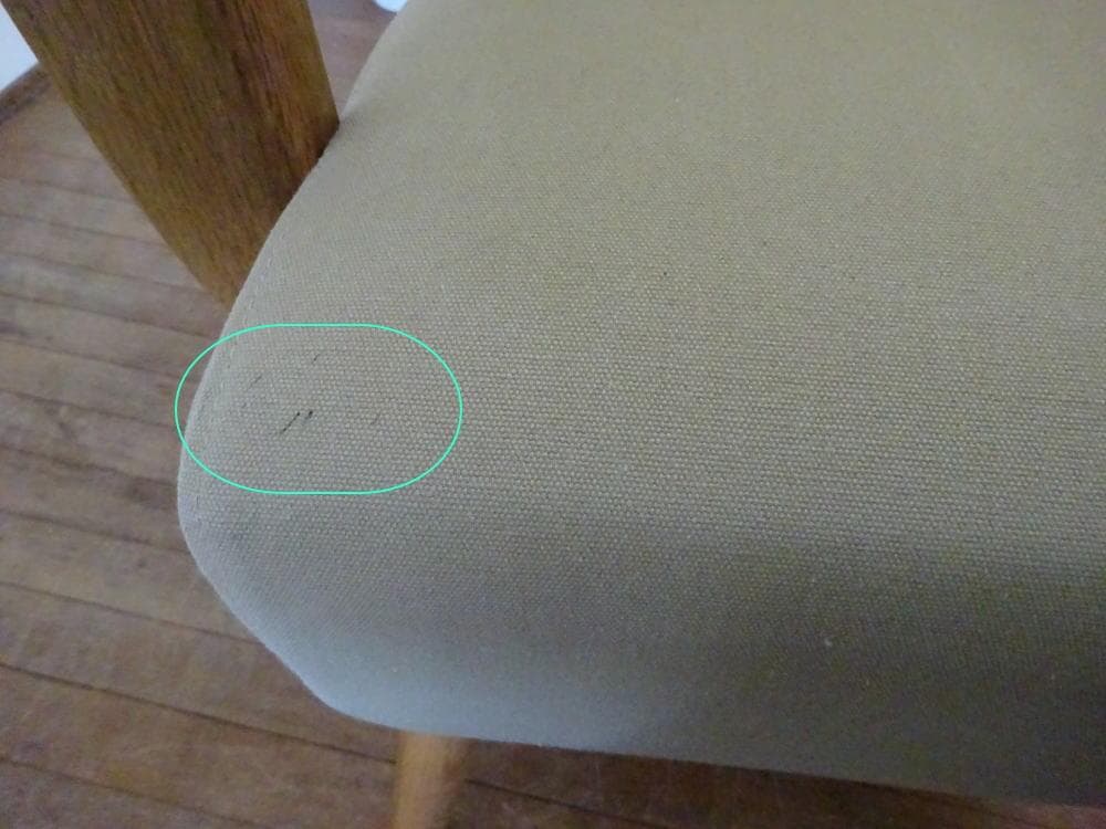 クラッシュゲート　ノットアンティークス　ベスパチェア　1Pソファ　キャンパス地