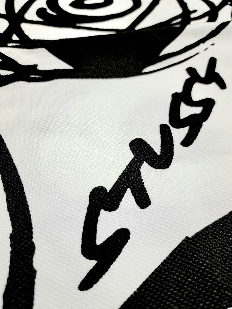 【ゴルフ・S新品 】Stüssy × FL アトミックリング ポロシャツ 白