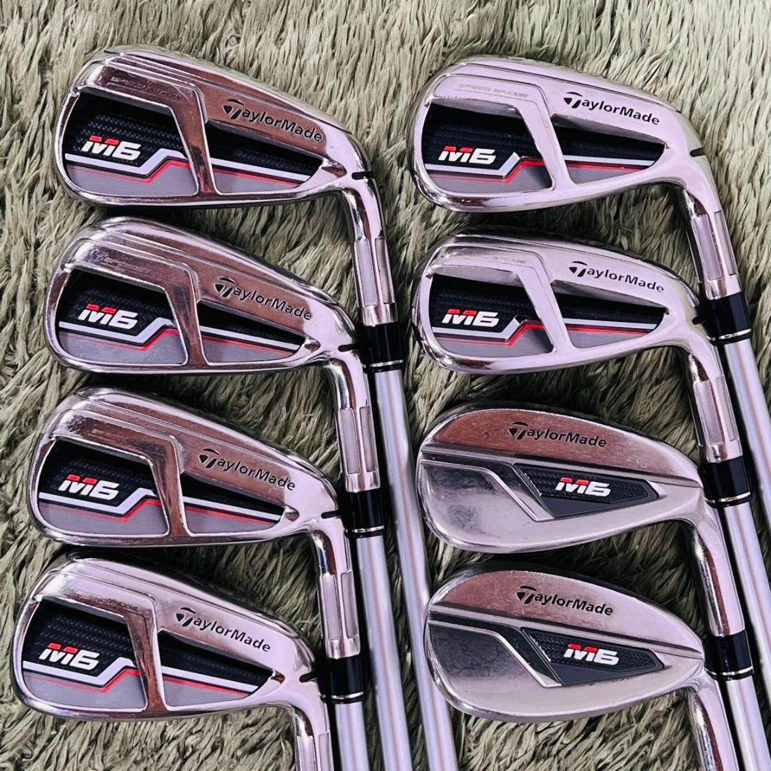 テーラーメイド M6 アイアン8本セット メンズゴルフ 初心者 入門 人気モデル