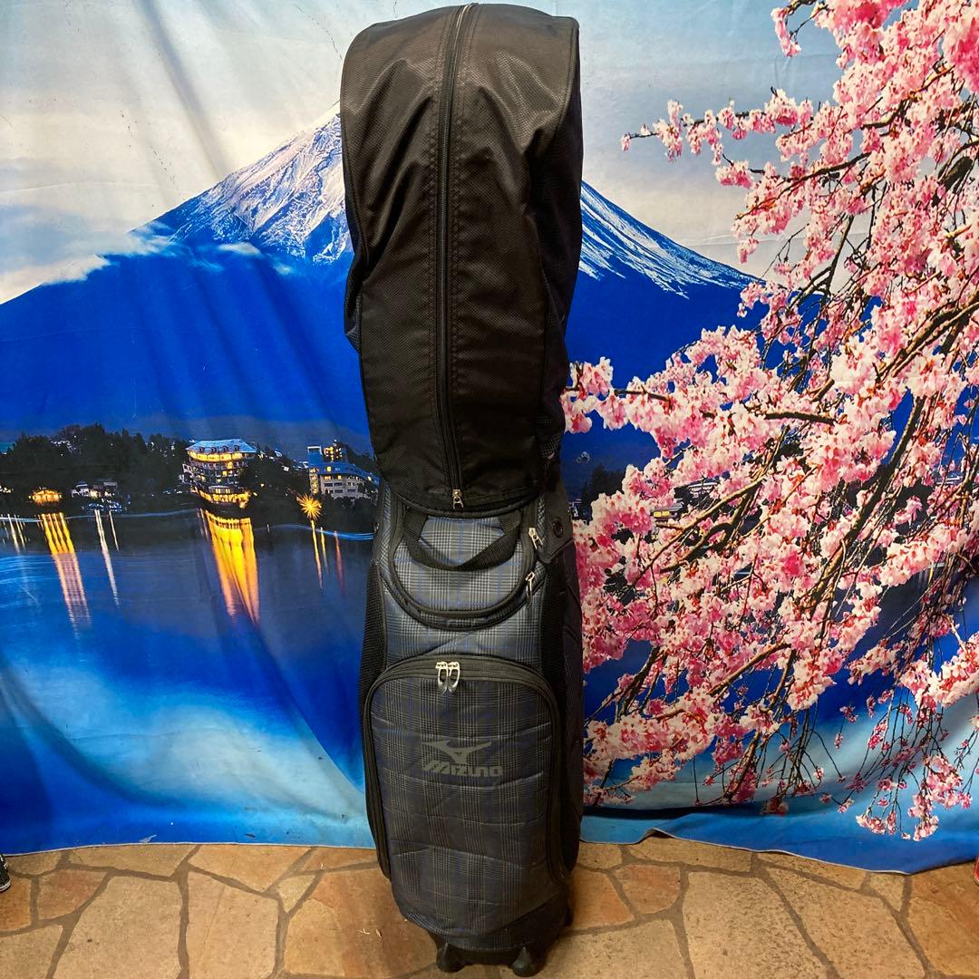 寶BU-1094 MIZUNO キャディバッグ チェック柄