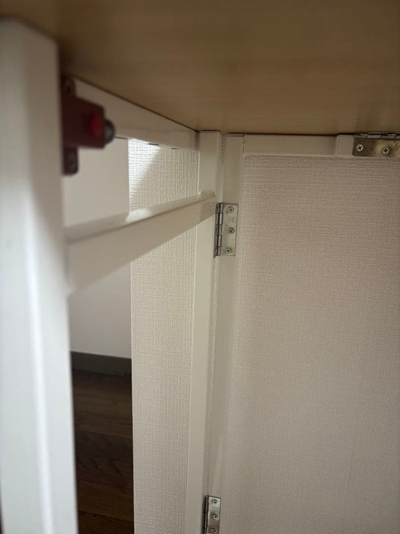 送料込　山善　机　折りたたみ式木製テーブル　デスク　テレワーク