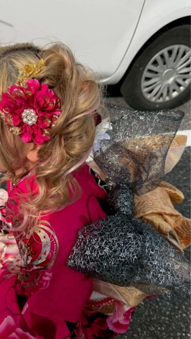 振袖 ピンクラメ ギャル系