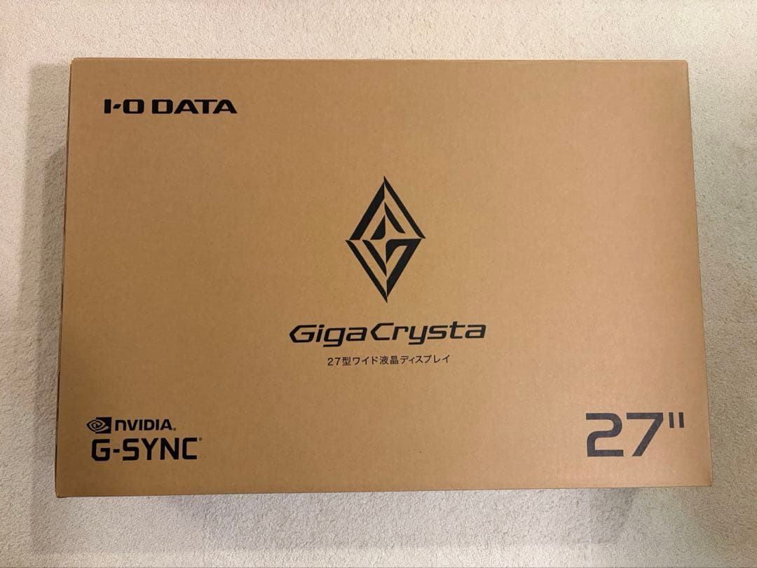 GigaCrysta 27インチ ゲーミングモニター EX-GDQ271JA