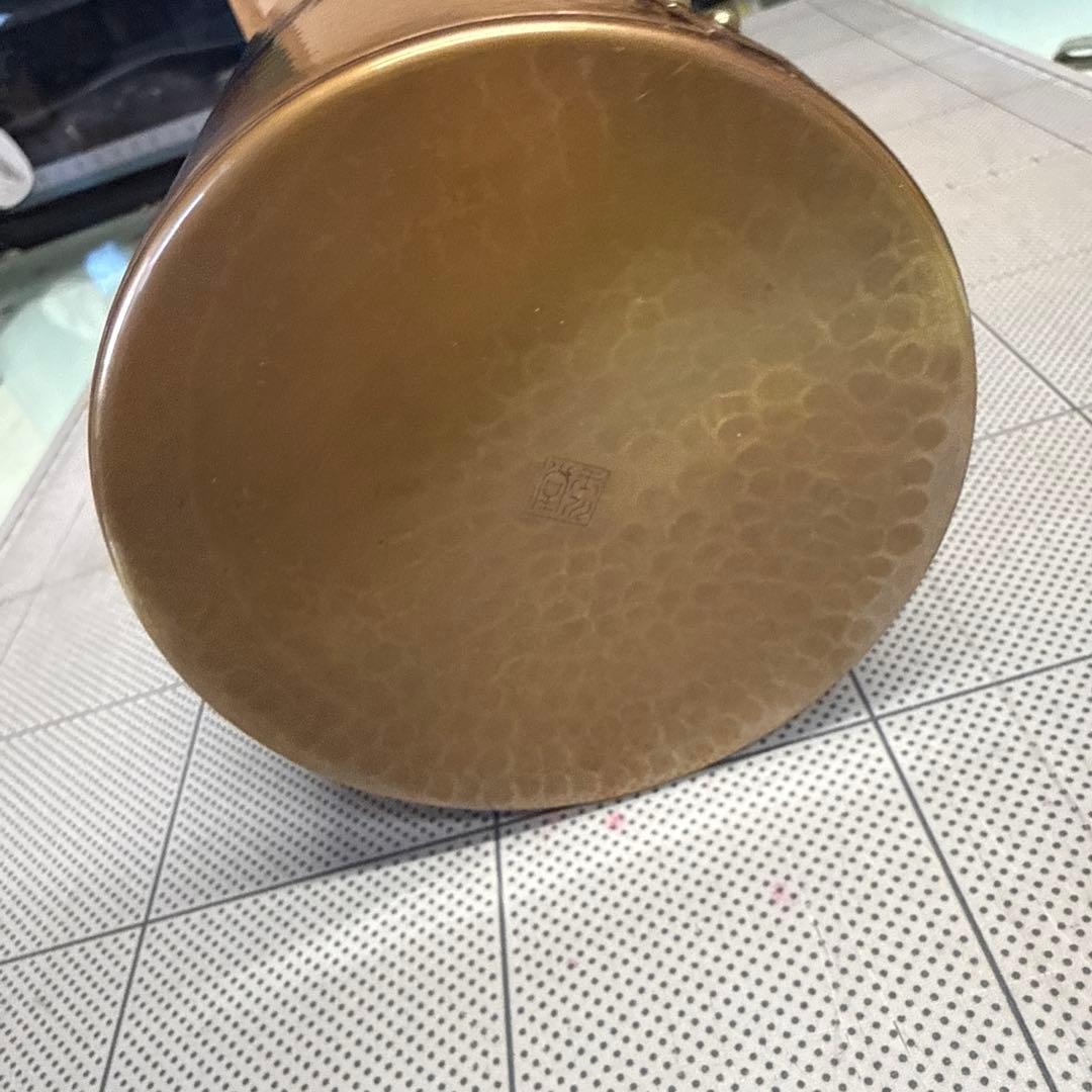 無形文化財 玉川堂 茶筒 亀甲文 新潟県