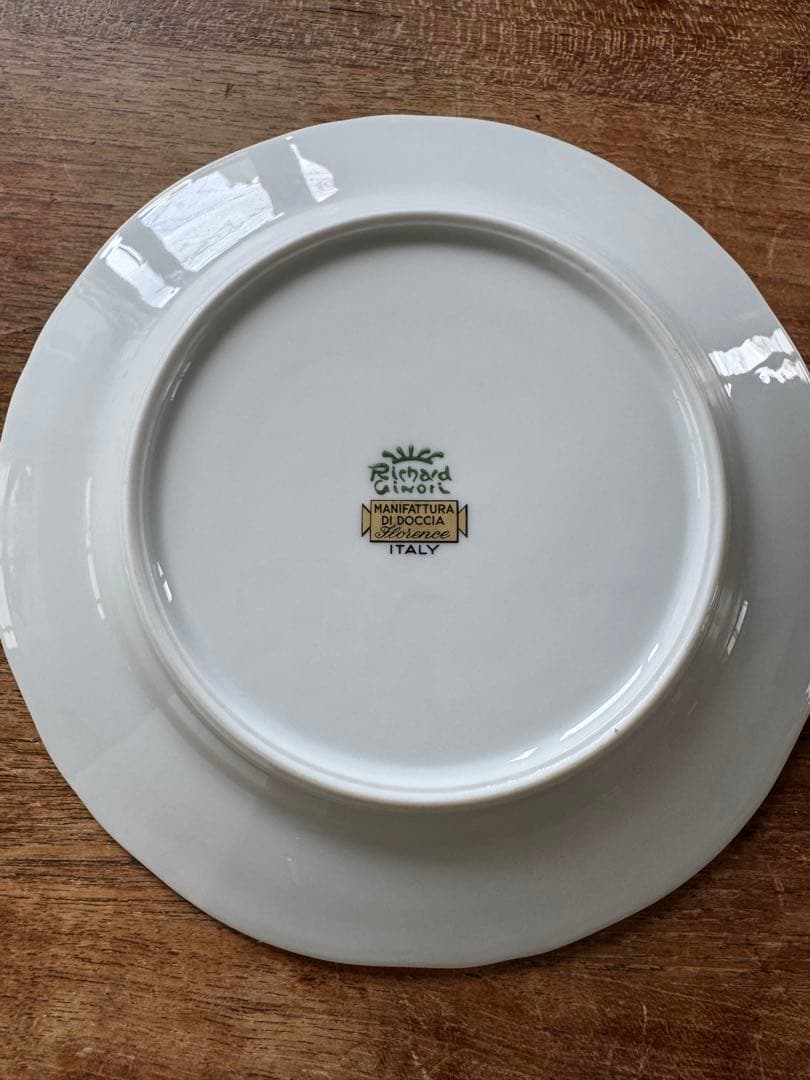 リチャードジノリ　イタリアンフルーツ　デザートプレートA