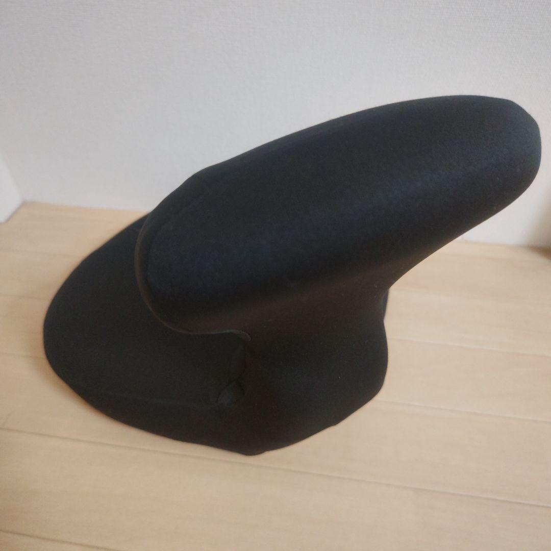 ★526A《姿勢矯正座椅子　凛座》黒色／背中低めの椅子です