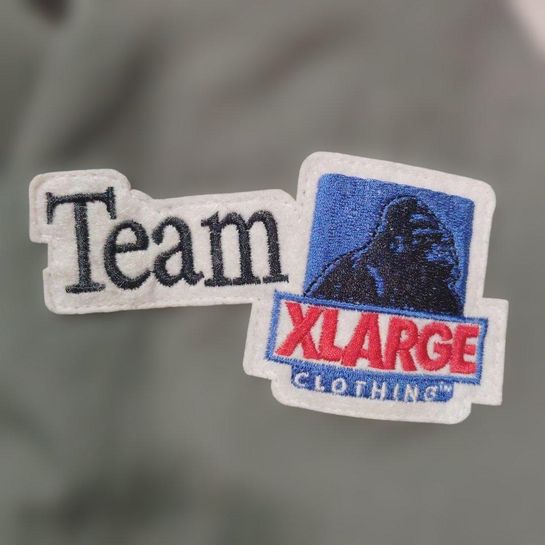 【希少XLサイズ】XLARGE エクストララージナイロンパファージャケット