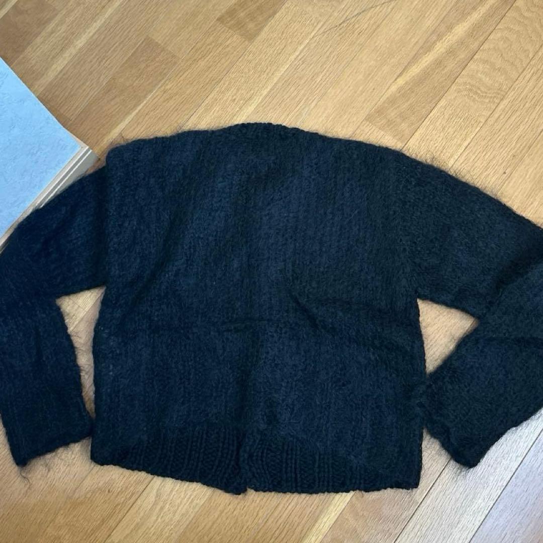 トリココムデギャルソン　起毛カーデ