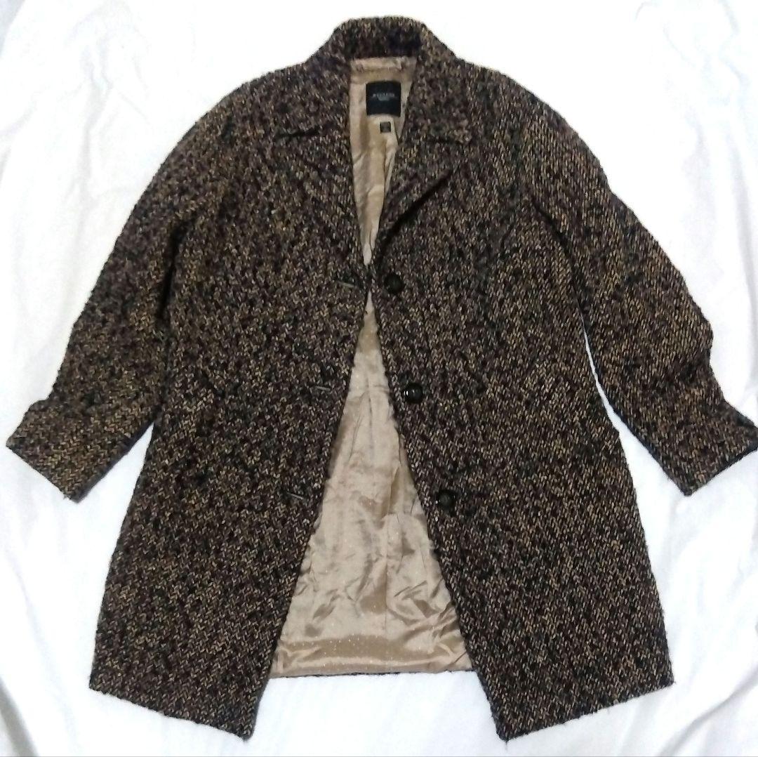 Max Mara Weekend line ツイード ロングコート　44サイズ