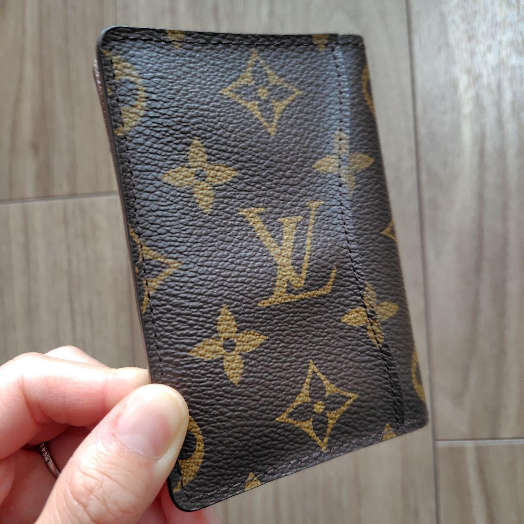 【未使用】LOUISVUITTON モノグラム 名刺入れ カードケース