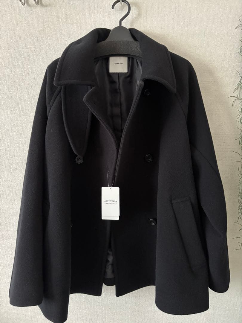 Spick &span 25AW 新品　S160スタンドカラーショートコート38