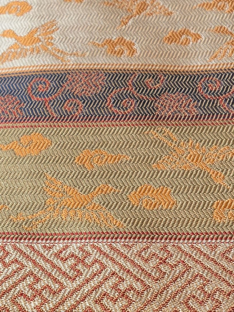 出帛紗　表千家　段雲鶴紹紦　惺斎宗匠お好み服紗写し