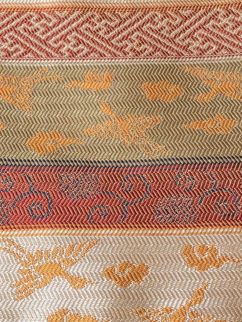 出帛紗　表千家　段雲鶴紹紦　惺斎宗匠お好み服紗写し