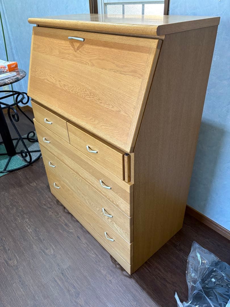 ライティングデスク　民芸家具　マルヨシ家具