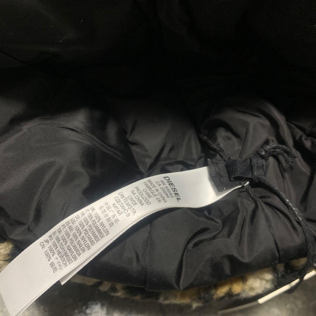 DIESEL ディーゼル フライトキャップ レオパード