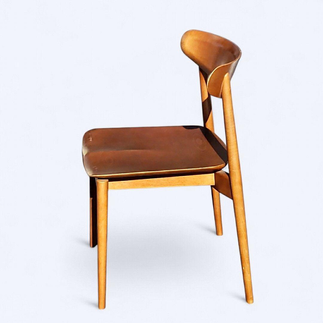 純正クッション付 HIDA SEOTO ダイニングチェア KD201B ②