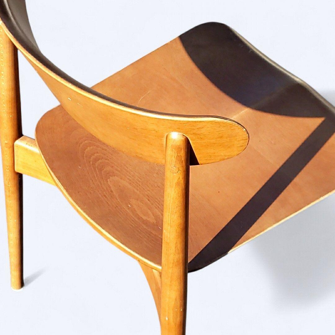 純正クッション付 HIDA SEOTO ダイニングチェア KD201B ②