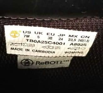 Timberlandティンバーランド6インチヌバックヒールブーツ7W