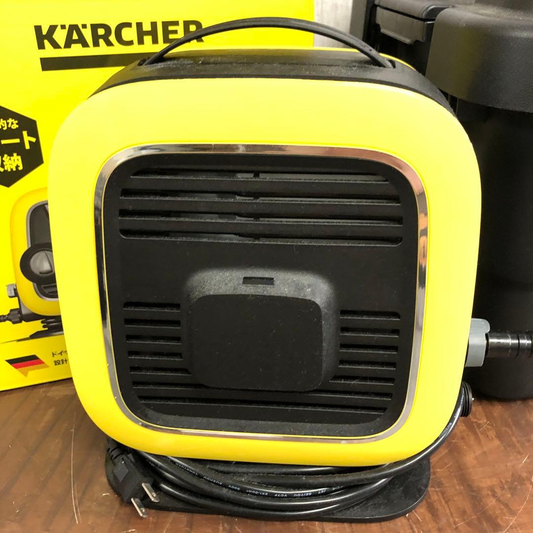 【極美品】KARCHER/ケルヒャー 家庭用高圧洗浄機 KMINI 通電のみ確認