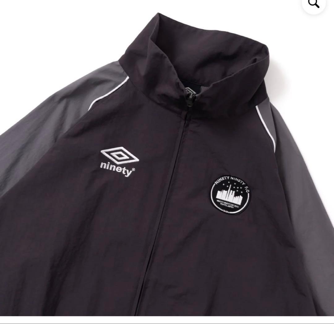 umbro x 9090 ninety ナイロンジャケットXL チャコールグレー