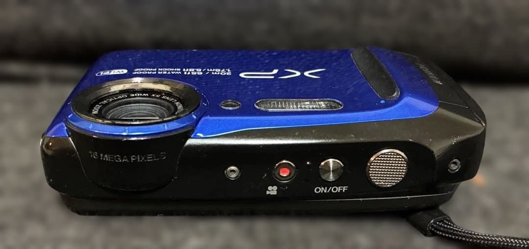 FINEPIX XP120シリーズ　デジタルカメラ　FUJIFILM 青色