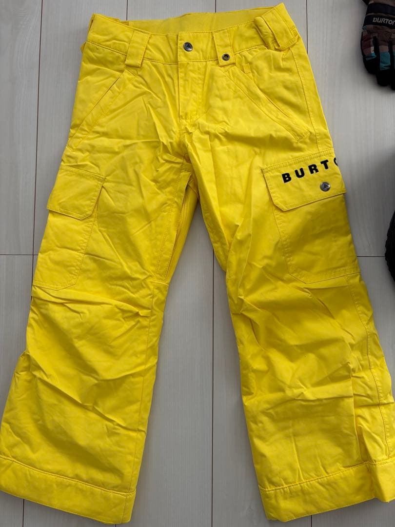 BURTON キッズ スノーボードウェアフルセット 美品 6点セット