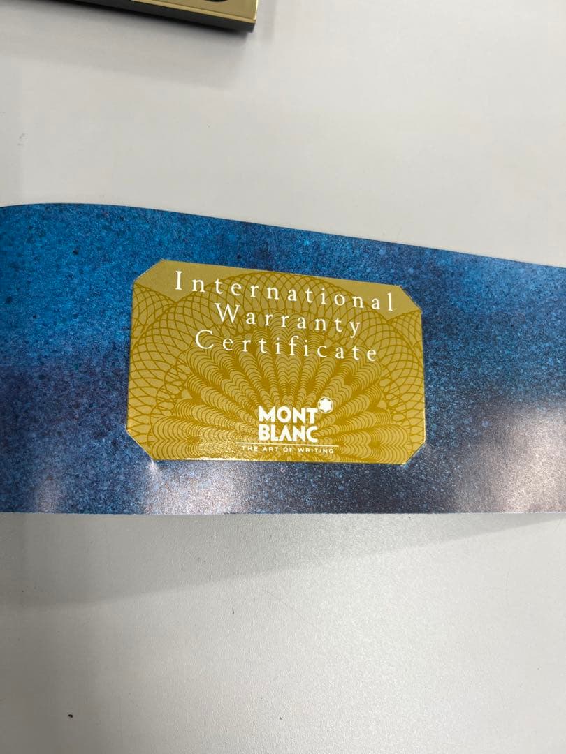 MONT BLANC マイスターシュテュック ゴールドコーティング ボールペン