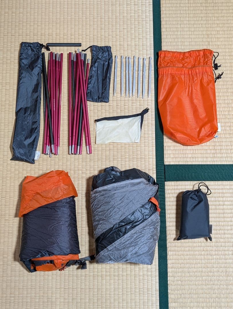 カミナドーム2 finetrack フットプリント＆オプショナルロフト付