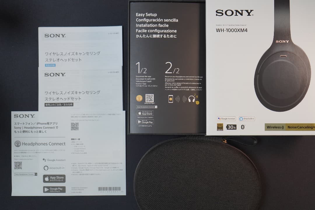 【SONY】WH-1000XM4
