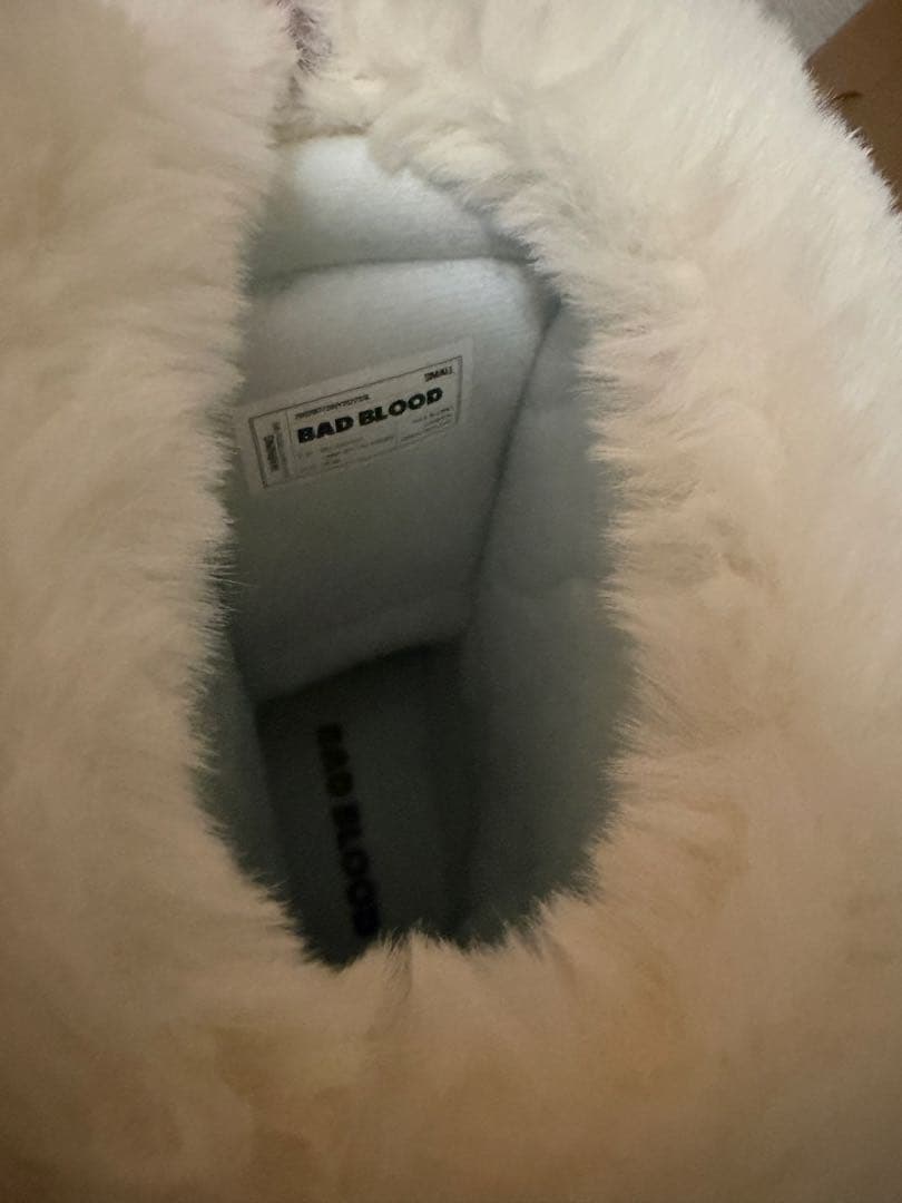 BAD BLOOD プラットフォームブーツ ホワイト S