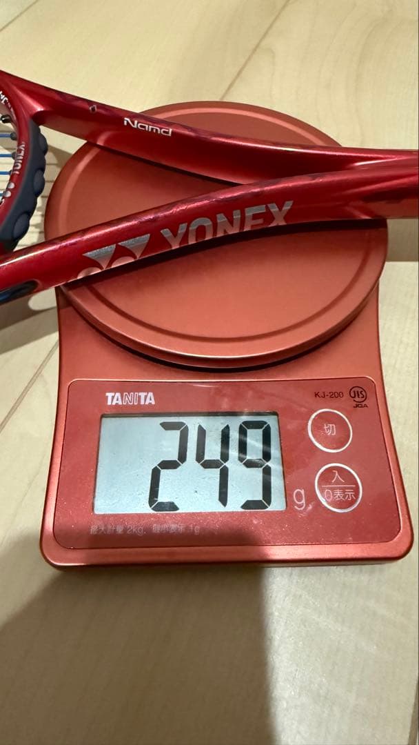YONEX VOLTRAGE テニスラケット ボルトレイジ 7s 紅(中古)