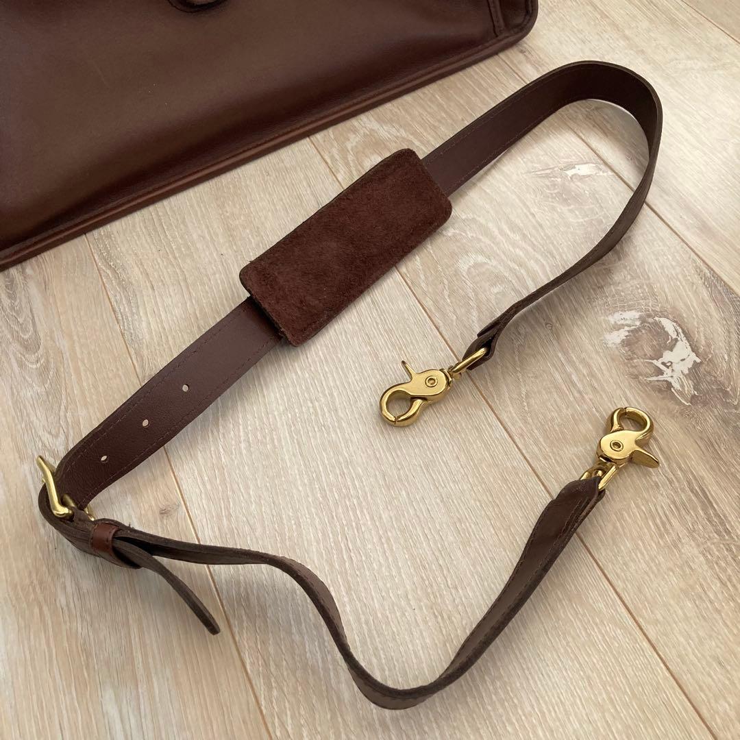 COACH オールドコーチ レザーブリーフケース