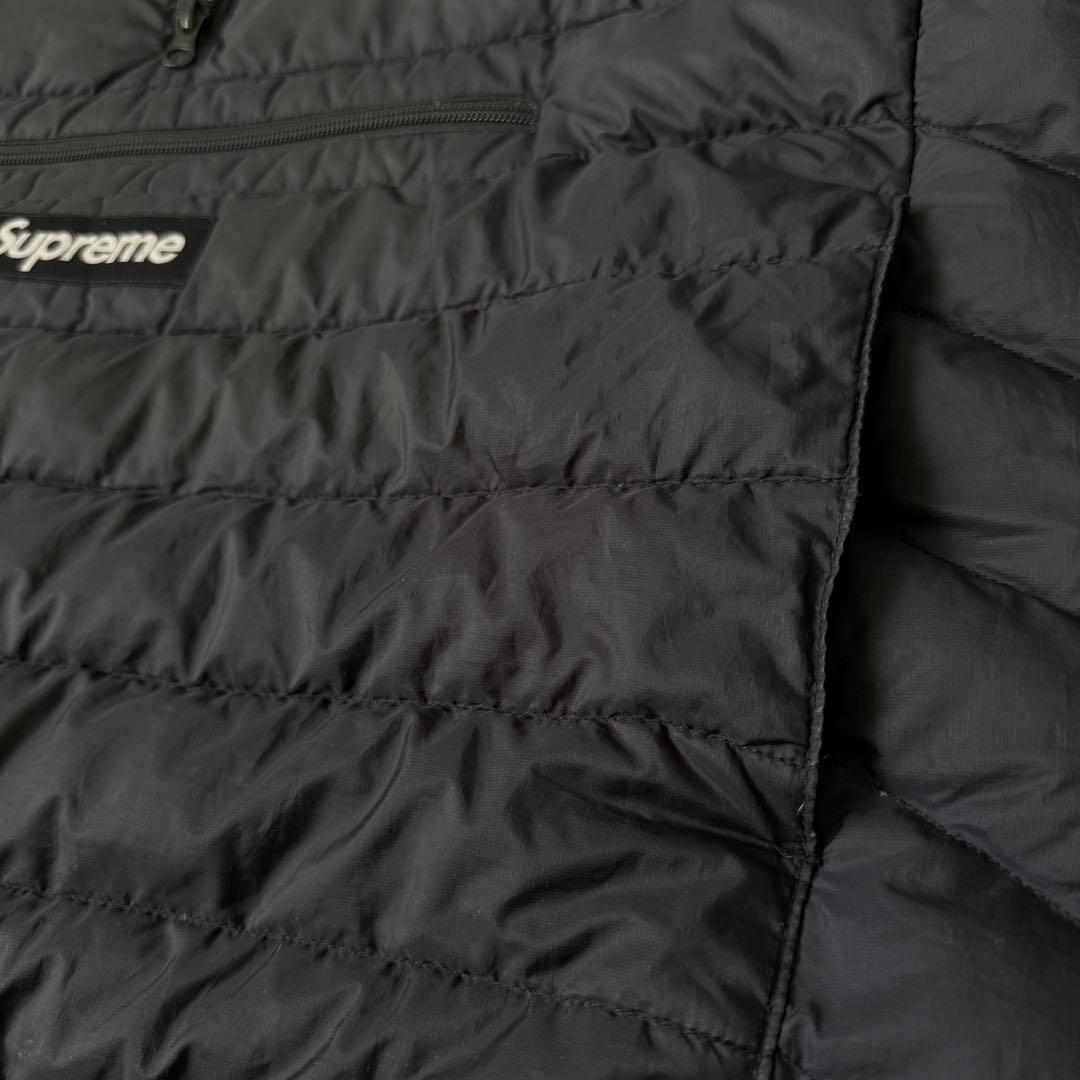 正規品　supreme シュプリーム マイクロダウンジャケット 黒 S〜M相当