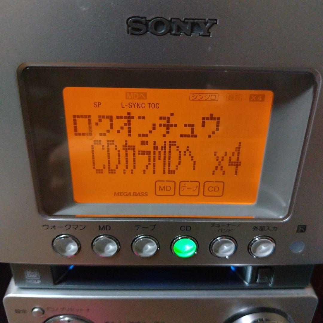 SONY ソニー　CMT-M35WM（ HCD-M35WM）ミニコンポ シルバー
