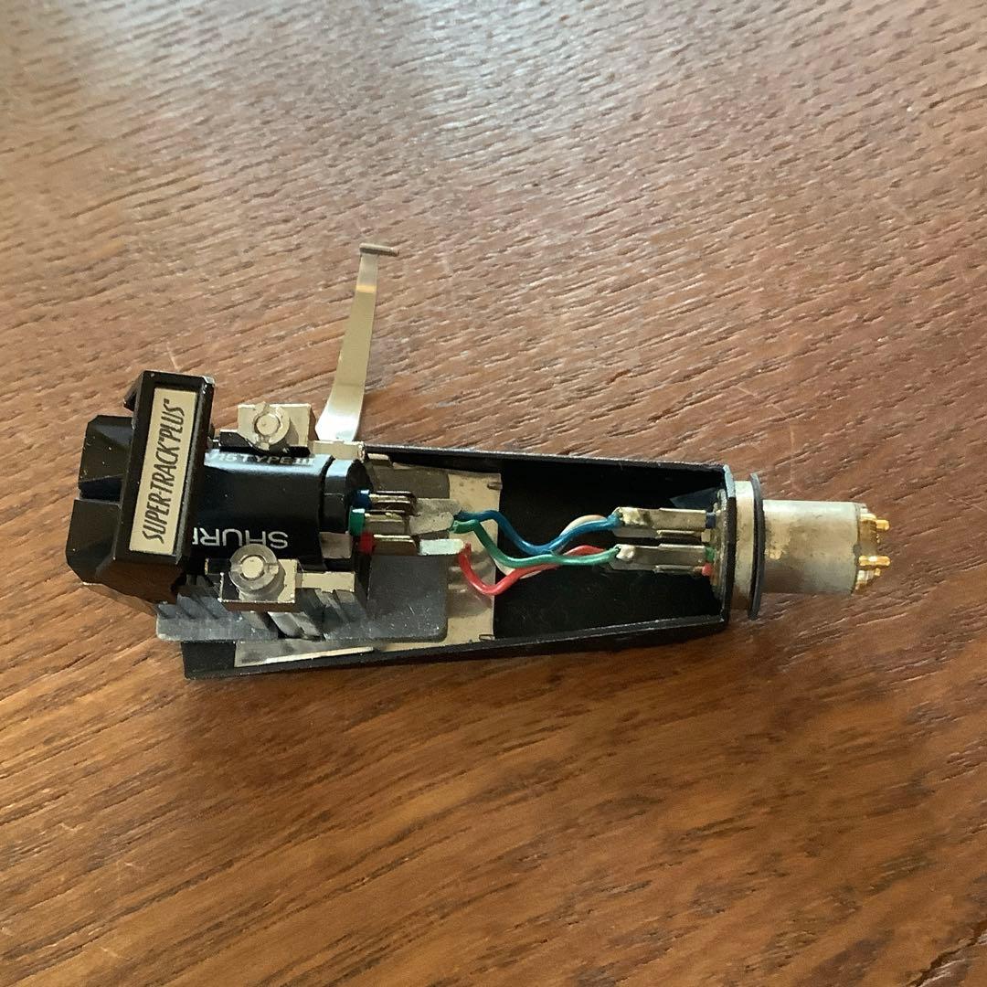 Shure V15 typeIIIカートリッジとヘッドシェル付き完動品