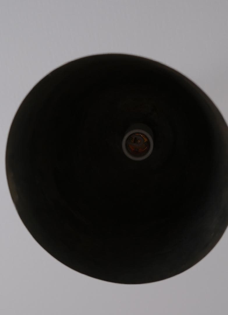 ヴィンテージアイアンランプシェード iron paint 【70bにて購入】