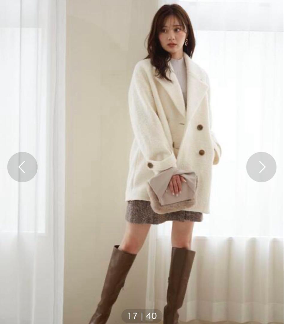 PROPORTION BODY DRESSING コクーンループコート Sサイズ