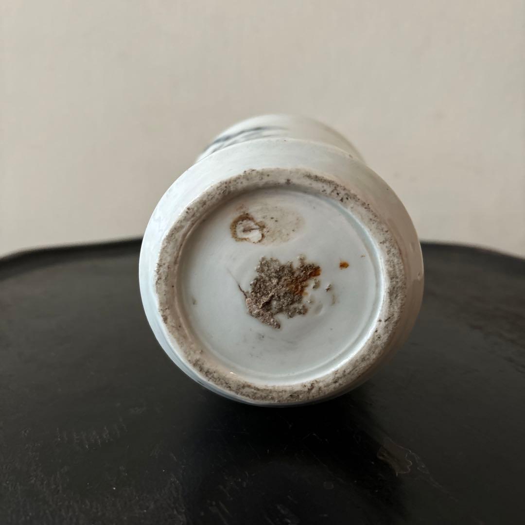 蝋燭徳利　古伊万里　油壷　酒器　花入　保命酒　骨董　岩谷焼 検;白洲正子　李朝