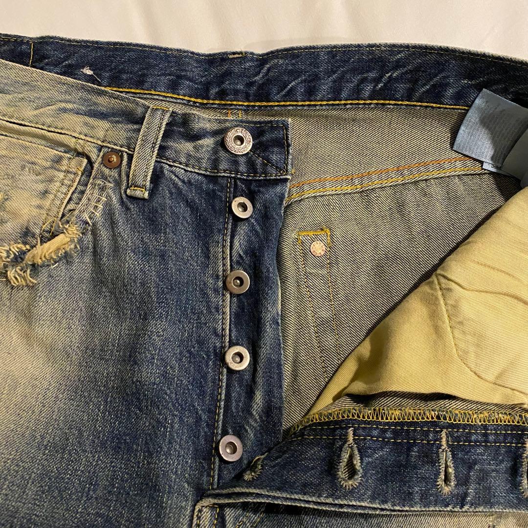 LEVI'S LVC 大戦モデル リペア加工 44501 W32 トルコ製