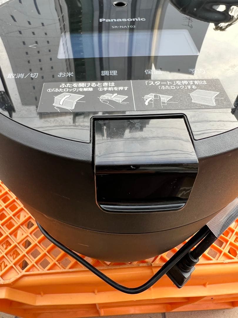 Panasonic 炊飯器 ブラック SR-NA102