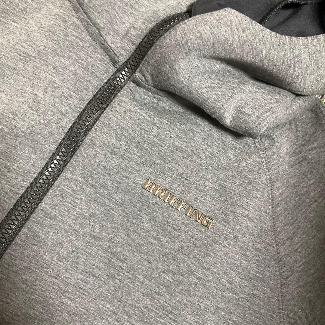 お値下げ⭐︎BRIEFING GOLF フード付きジャケット グレー