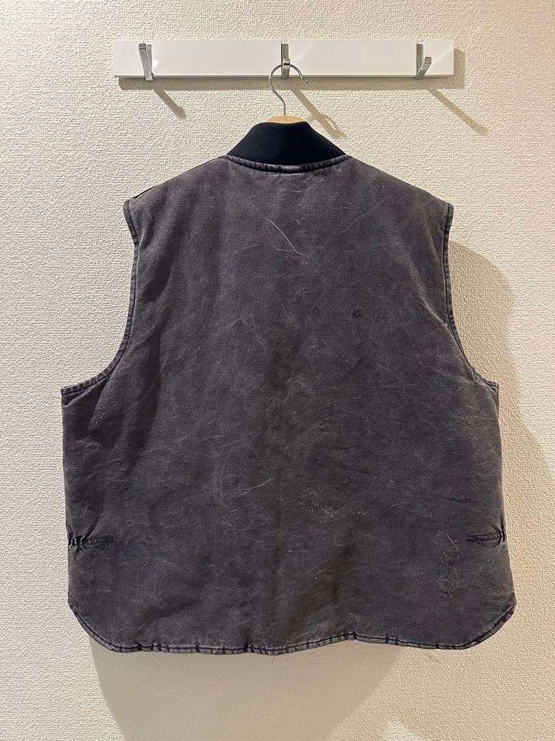 Carhartt ダックベスト　USA製　腰ゴム　90s